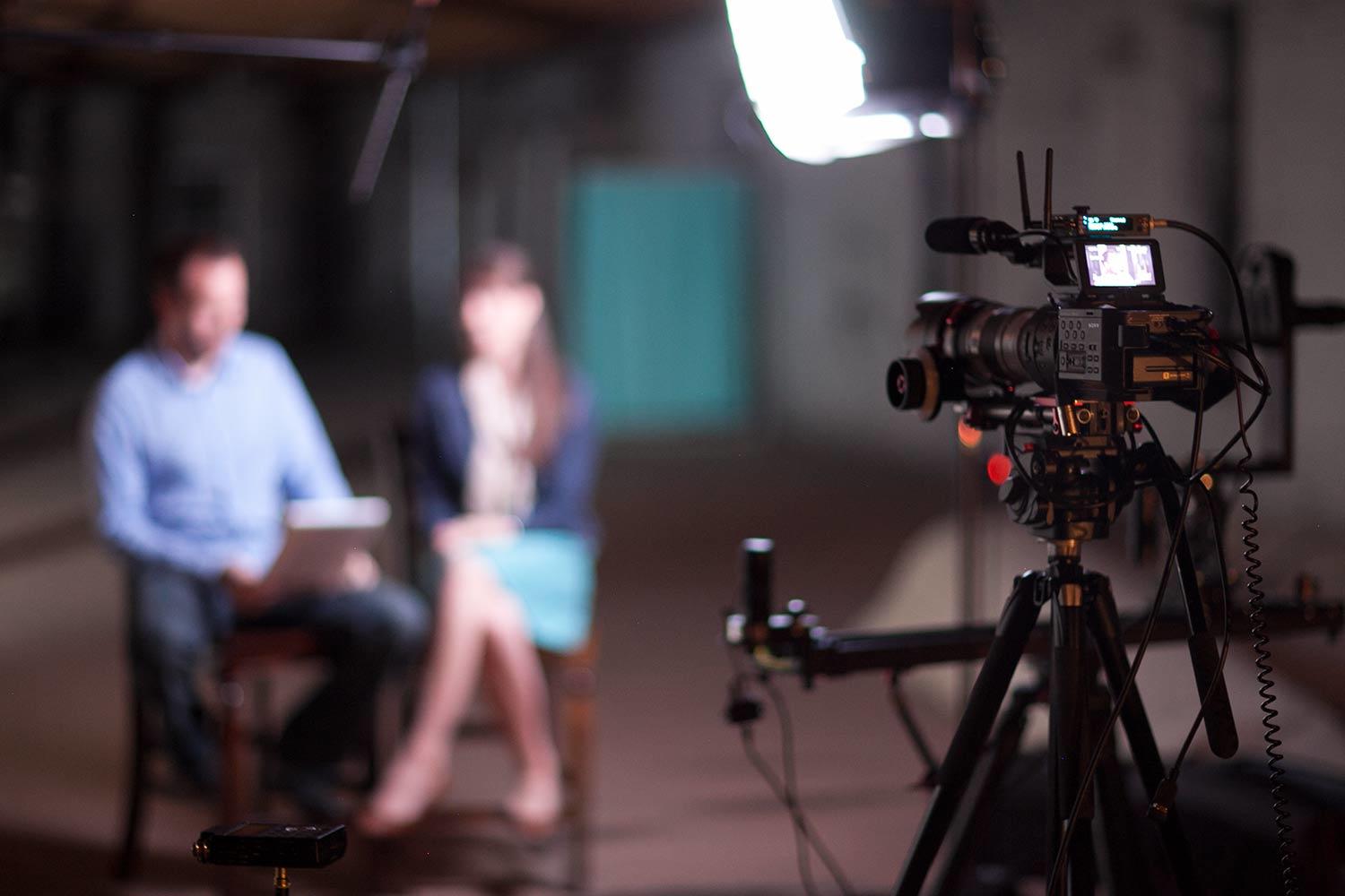 Filming and video production